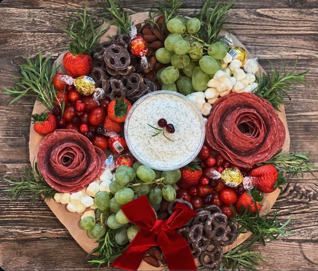 | PRE-ORDER | Christmas Wreath Charcuterie Board